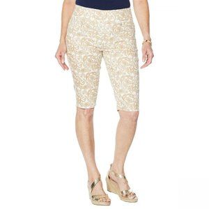 NWT DG2 by Diane Gilman On Shorts X-Large Beige